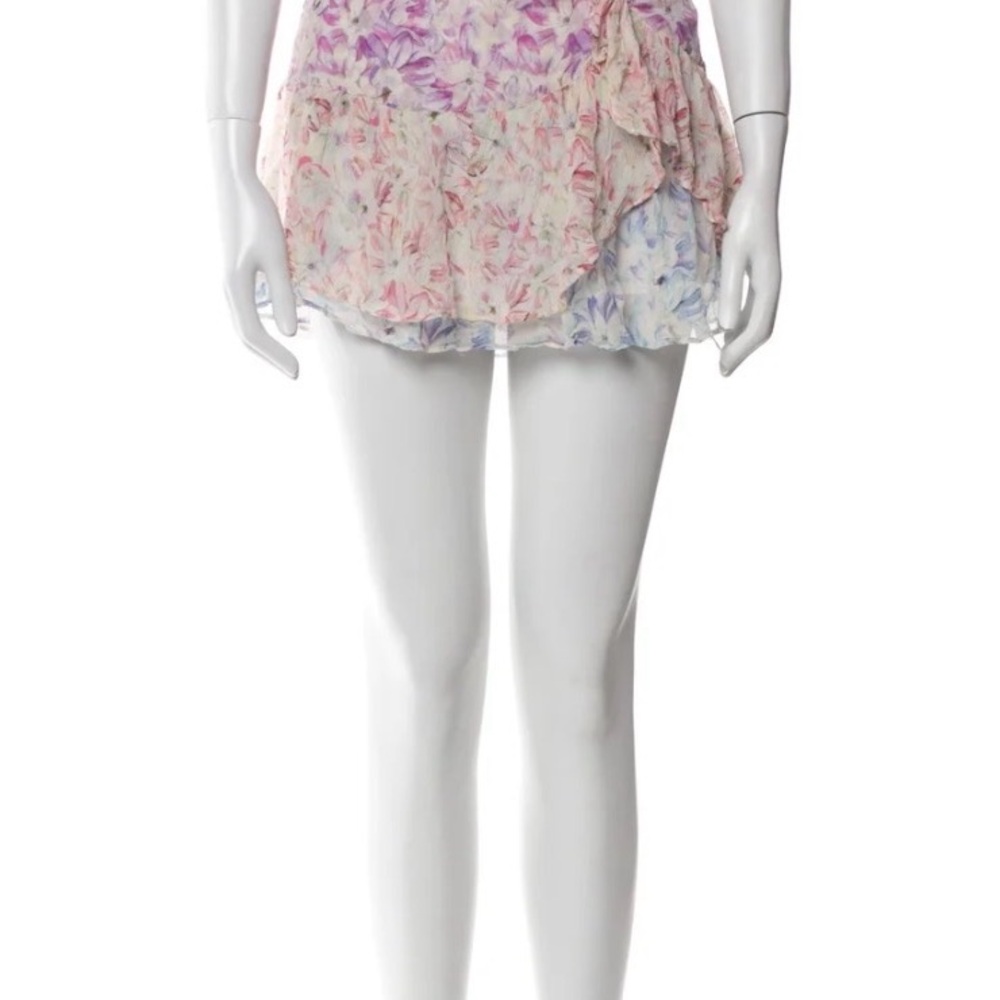 LoveShackFancy Pastel Floral Skirt